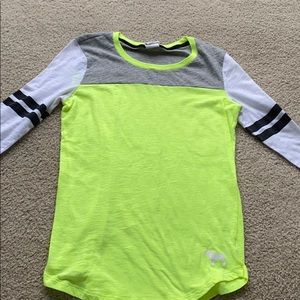 PINK XS 3/4 Sleeve Shirt